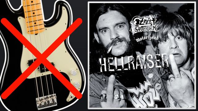Hellraiser - Ozzy Osbourne/Lemmy Kilmister/Motörhead | No Bass (Play Along) смотреть онлайн