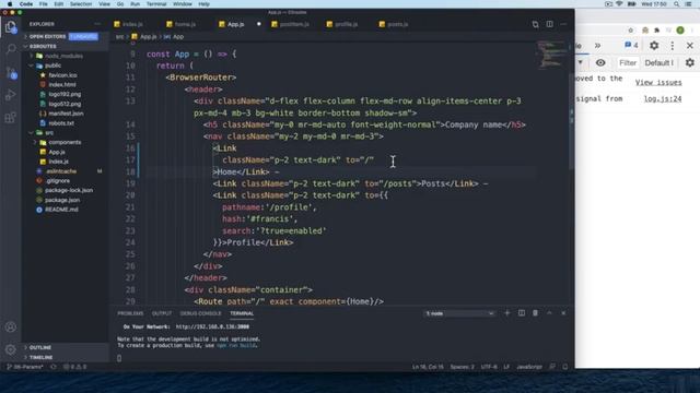 More on React Router - React Js Tutorial #43 смотреть онлайн