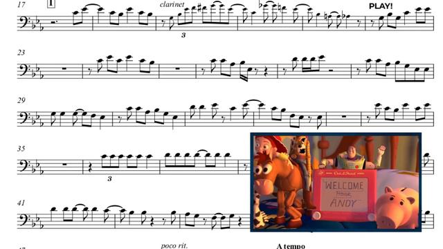 YOU´VE GOT A FRIEND IN ME for BASSOON 🌟👢🚀Randy Newman (without metronome & other instruments 👇) смотреть онлайн