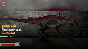 ИСТОРИИ ДИНОЗАВРОВ ИЗ РОМАНОВ ПАРКА ЮРСКОГО ПЕРИОДА