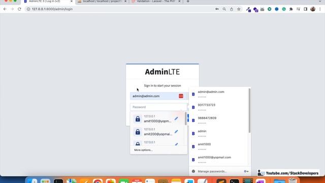 Laravel 10 Tutorial #9 | Create Admin Panel in Laravel | Admin Panel Login / Logout Functionality смотреть онлайн