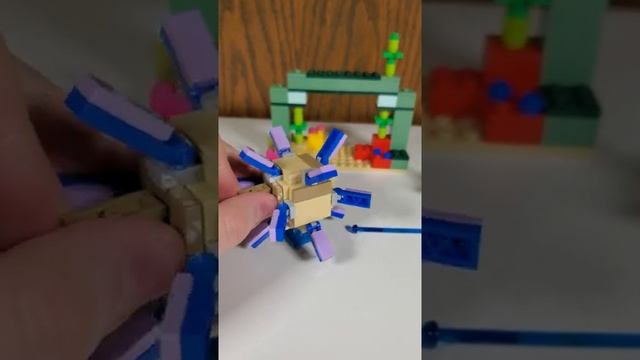 LEGO Minecraft 21180 The Guardian Battle Review! #Shorts смотреть онлайн