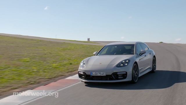 Porsche 918 and Panamera Turbo S E-Hybrid Sport Turismo | First Drive смотреть онлайн