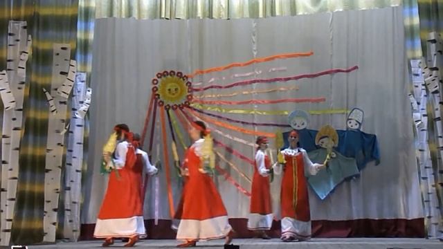 #Хоровод с #колосьями "Золотая русь!" смотреть онлайн