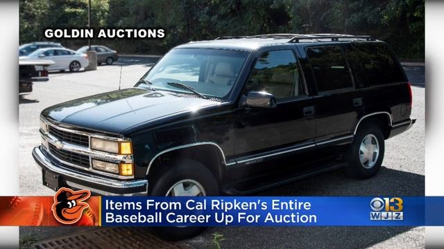 Items From Cal Ripken Jr's Baseball Career Up For Auction смотреть онлайн
