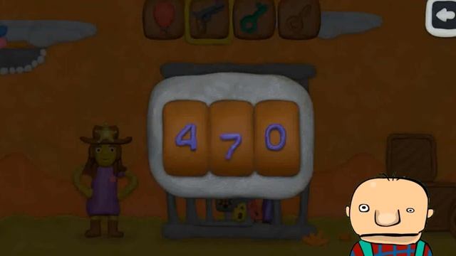 Спасаем пластилинового чудика из клетки на диком западе в игре 12 замков Вокруг света. Обзор от Гош смотреть онлайн