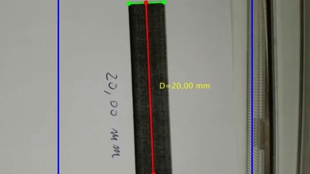 Computer Vision OpenCV real time length measurement смотреть онлайн