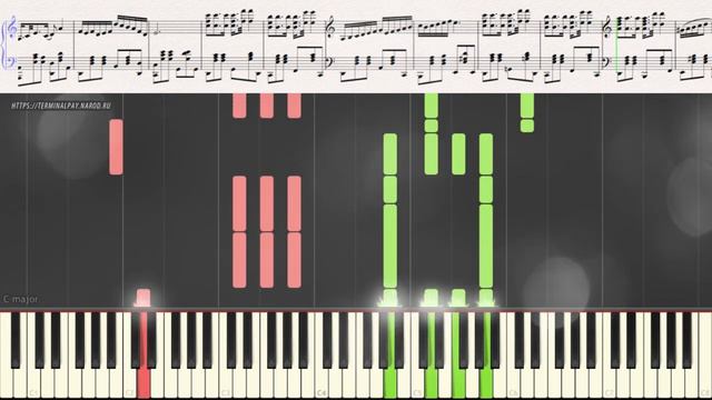 Вальс Фрау Заурих - М. Таривердиев (Ноты и Видеоурок для фортепиано) (piano cover) смотреть онлайн