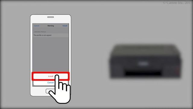 Connecting to a smartphone with Direct Connection (iOS) (G3010 series) смотреть онлайн