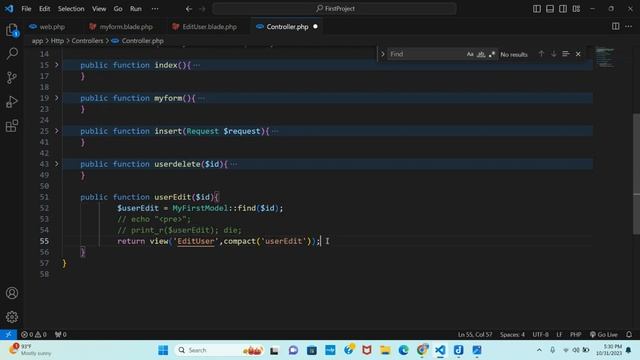 Laravel Edit and Update Data with Forms: A Comprehensive Guide For Beginners смотреть онлайн