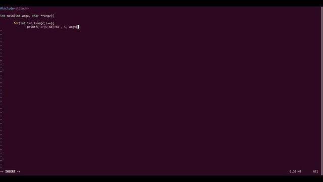 Read arguments from command line - C program смотреть онлайн