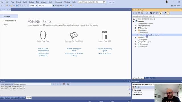 تهيئة بيئة عمل ReactJs في مشروع ASP.Net Core MVC смотреть онлайн
