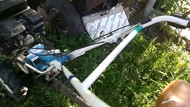 мотоблок prorab gt710sk с тележкой. из того что было. смотреть онлайн