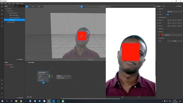 Spark AR v104: Spark AR Player, Keyframe (перемещение объектов по ключевым точкам) смотреть онлайн