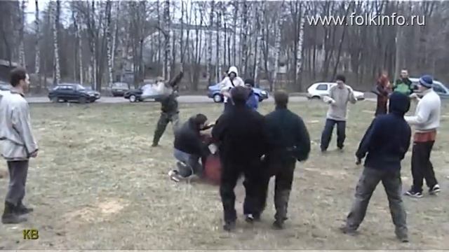 Кулачный бой. Красная Горка. Мужские забавы. смотреть онлайн