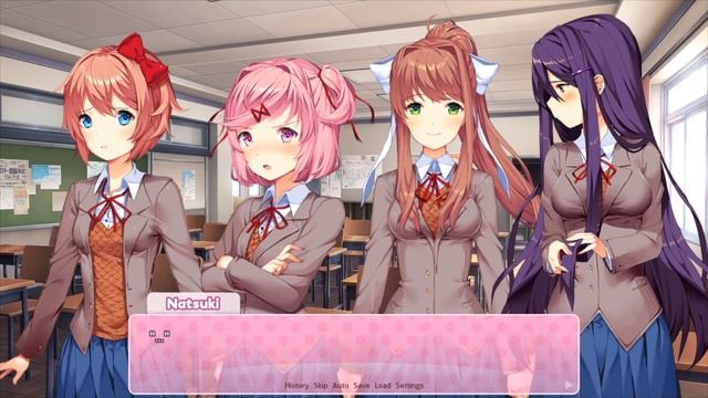 Doki Doki Literature Club! (Yuri Route) (No Commentary) смотреть онлайн