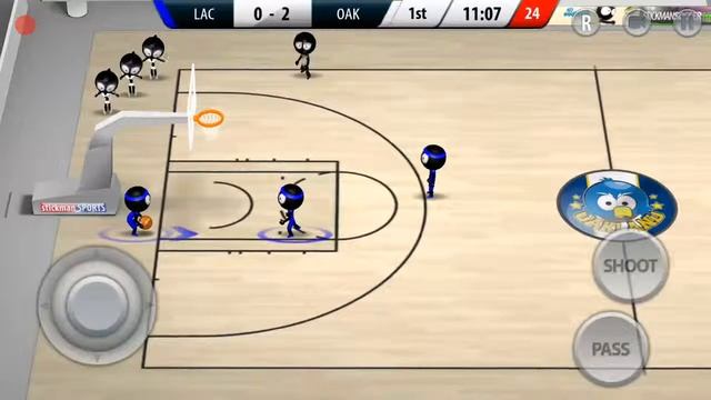 Stickman Basketball 2017 [HACK Money] смотреть онлайн