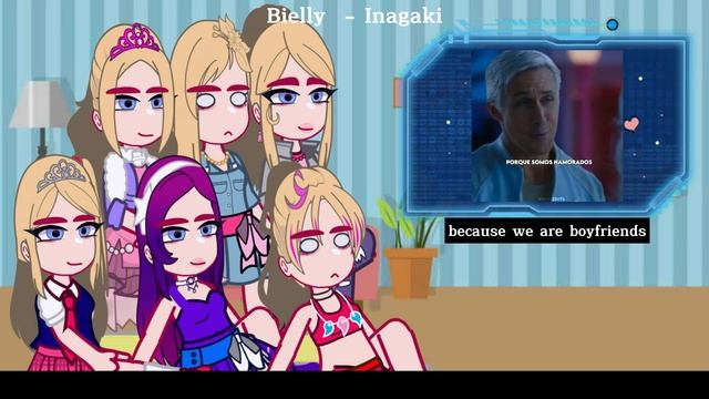 ||Barbies+Amelia reacting to Barbie the movie|| ◆Bielly - Inagaki◆ смотреть онлайн