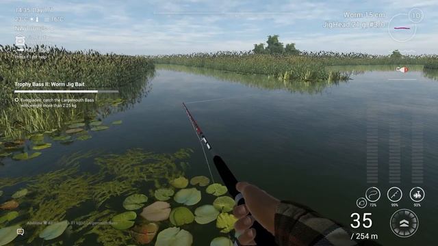 Fishing Planet - Everglades-Trophy Bass 2-Largemouth Bass 2,25 kg+ смотреть онлайн