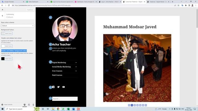 How to change background color on WordPress ll Change Wordpress Background Color 2023 смотреть онлайн