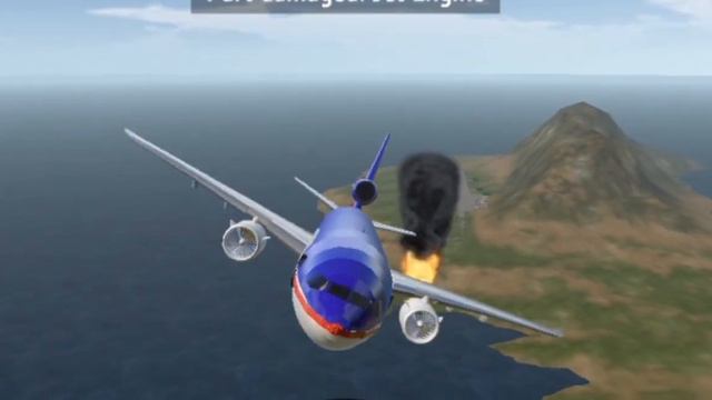 Simpleplanes EPIC Plane Crash! [ 1]