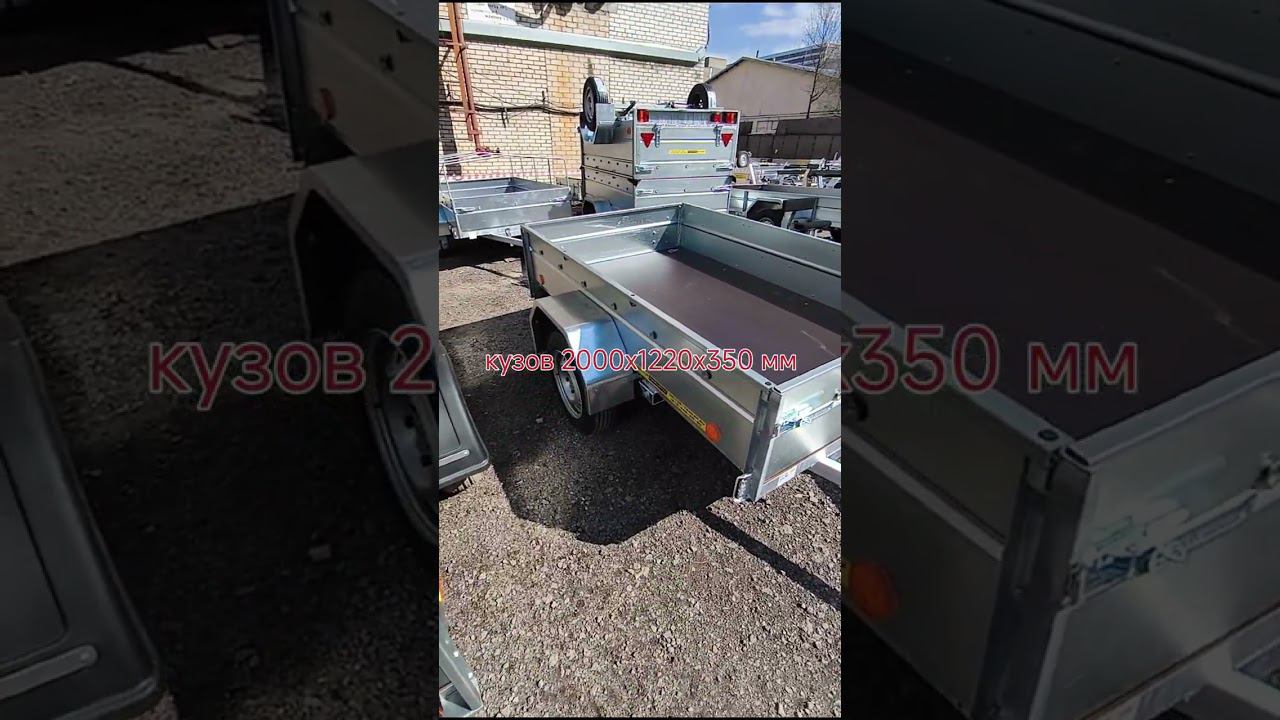 самый доступный прицеп Вектор 81011в смотреть онлайн