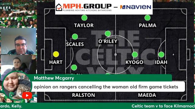 Celtic vs Kilmarnock line up REACTION: Taylor returns as Idah and Kyogo continue to lead the line смотреть онлайн