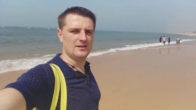 прогулка по пляжу Калангут смотреть онлайн