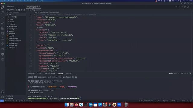 Основы работы с TypeScript — Бэкенд-разработка на Node.JS #3 смотреть онлайн