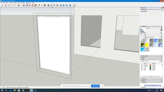 Studio Apartment - Door & Windows (Sketchup Pro) смотреть онлайн
