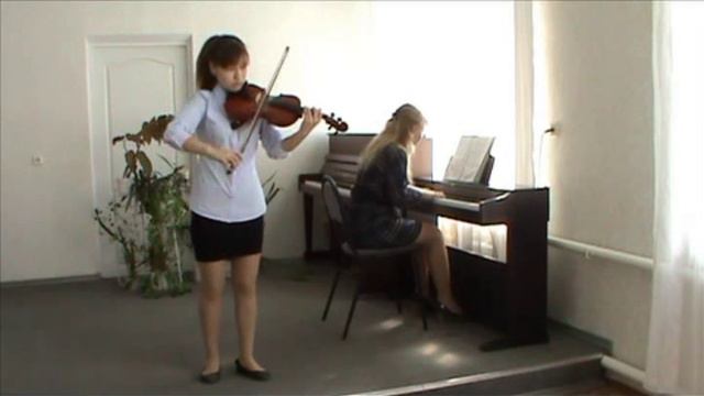 Джамбинова Александра. И. Фролов "Романс" смотреть онлайн