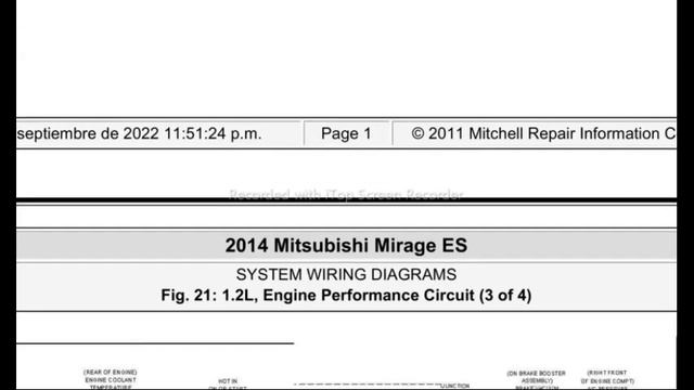 DIAGRAMA ELECTRICO MITSUBISHI MIRAGE смотреть онлайн