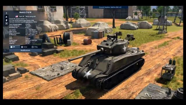War Thunder - M4A3E2 Jumbo Sherman (76 W) ~ American Medium Tank смотреть онлайн