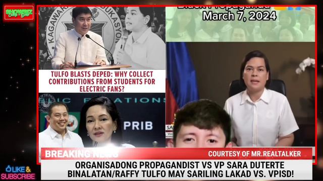 BLACK OPS VS. VP SARA KINOMPERMA na! RAFFY TULFO may SARILING LAKAD PARA PABAGSAKIN ang DEPED & OVP смотреть онлайн