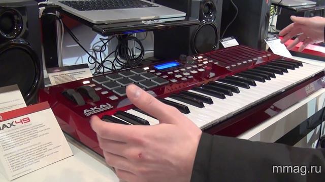 mmag.ru: AKAI Max49 @ Musikmesse 2013 смотреть онлайн