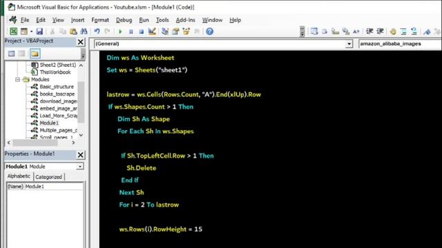 How to download images using Excel(VBA)? смотреть онлайн
