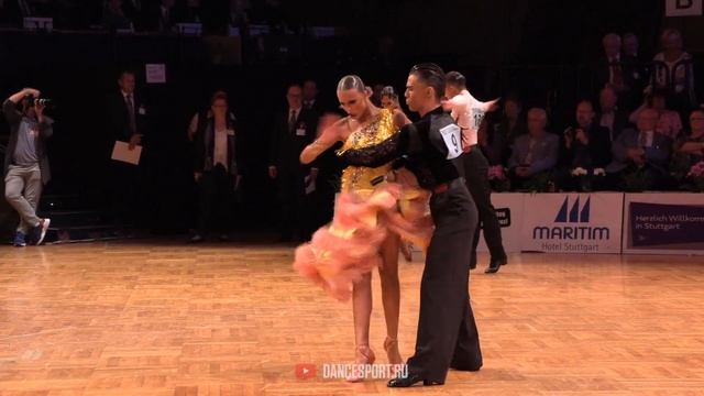 Artem Nasretdinov - Maria Barykina RUS | Rumba | WDSF Open Youth Latin | GOC 2019 смотреть онлайн