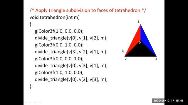 Computer Graphics Laboratory(17CSL68) -PROGRAM 7 смотреть онлайн