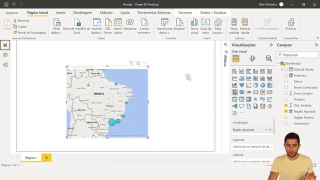 Gráfico de Mapa no Power BI смотреть онлайн