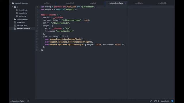 Webpack/Module Loader Tutorial смотреть онлайн