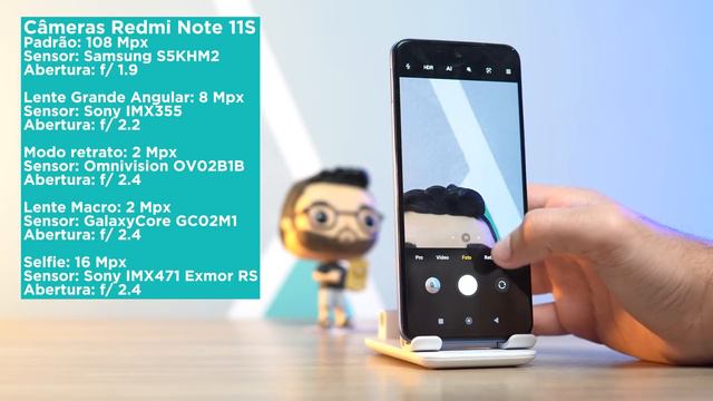 Xiaomi Barato com 108Mpx de CAMERA vale a pena? Redmi Note 11s em 2023 смотреть онлайн