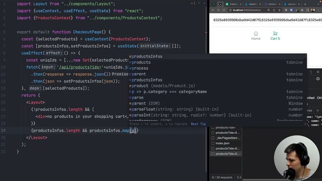E-Commerce tutorial with Next.js, React, Tailwind, MongoDB and Stripe смотреть онлайн
