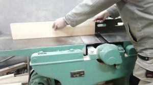 Прифуговка торцевых поверхностей. Фуговальный станок.