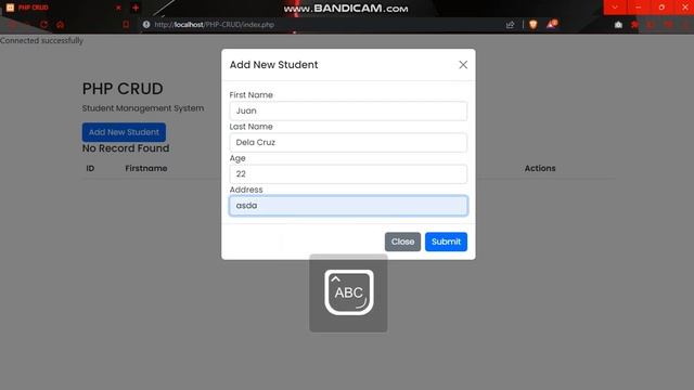 PHP CRUD - USING BOOSTRAP 5 WITH MODAL FUNCTIONALITY смотреть онлайн