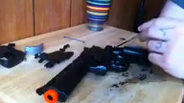 Hammer and Cylinder Troubleshooting with UHC Colt Python (Airsoft) Revolver. смотреть онлайн