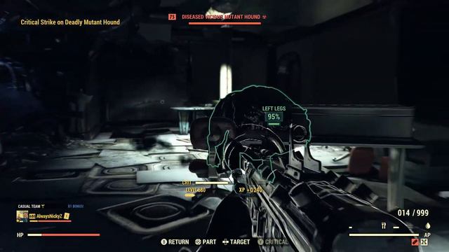 Fallout 76 Weapon Spotlight: Bloodied Radium Rifle! смотреть онлайн