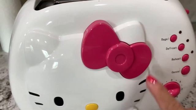#HELLO KITTY TOASTER #SANRIO #AMAZON REVIEW смотреть онлайн