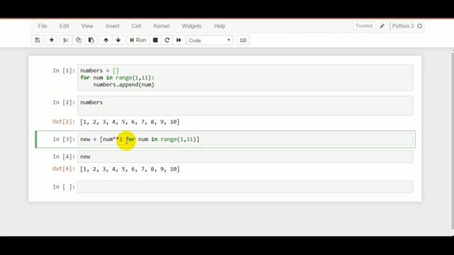 Python Tutorial for Beginners|List Comprehensions in PYTHON made easy! смотреть онлайн