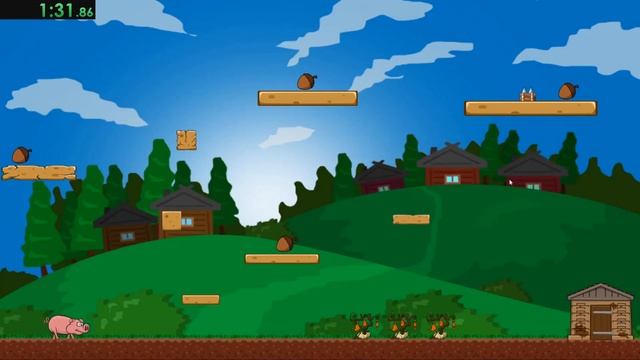 Piggy Poggy Pog 100% Speedrun Former World Record (3:04.28) смотреть онлайн