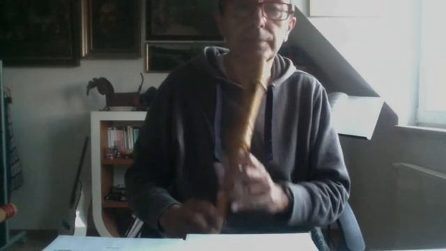 J. S. Bach, Praeludium BWV 939 set for alto recorder смотреть онлайн